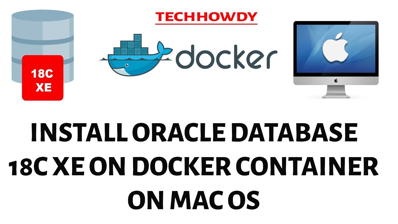install oracle in docker container for mac